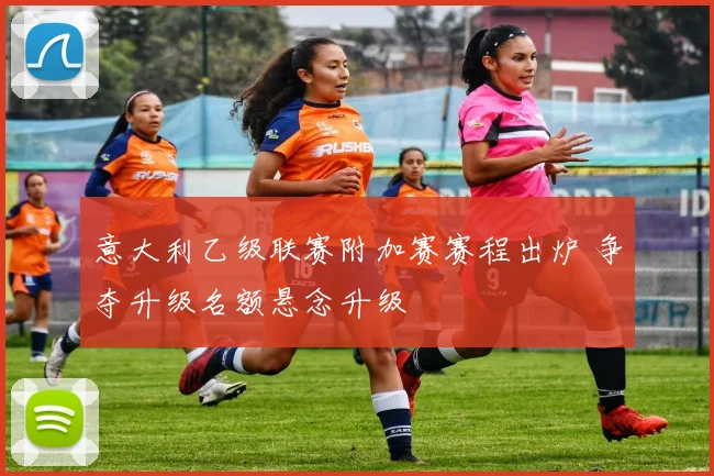 意大利乙级联赛附加赛赛程出炉 争夺升级名额悬念升级